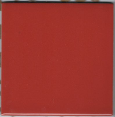 Керамическая плитка Vitra, М10х10, RAL 3000 Red glosy К526441